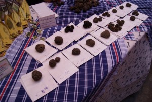Black truffles Piedmont, Italy