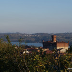 castello di Mazze’ on Candia lake (Canavese region), north of Piedmont