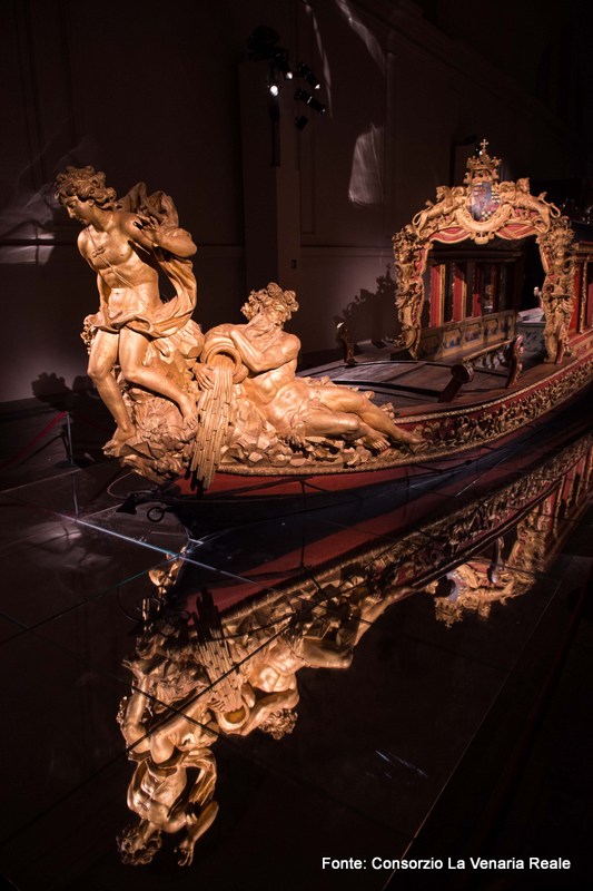 The Sublime Boat exhibition, Reggia of Venaria Reale, Turin, Piedmont, Italy