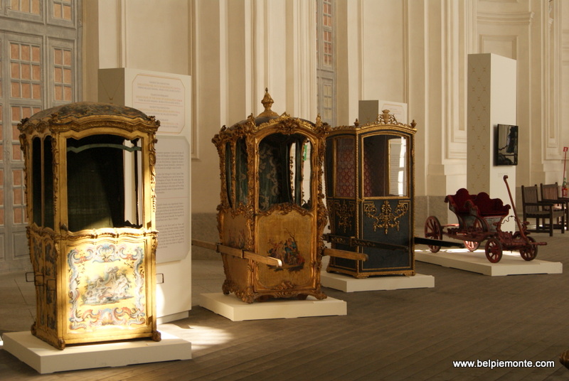 Royal Carriages exhibition, Reggia of Venaria Reale, Turin, Piedmont, Italy