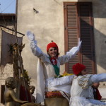 La Mugnaia, carnevale di Ivrea, Piemonte, Italia