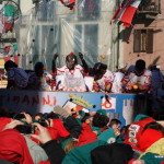 Battaglia delle arance, Ivrea, Piemonte, Italia