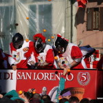Battaglia delle arance, Ivrea, Piemonte, Italia