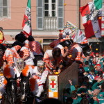 Battaglia delle arance, Ivrea, Piemonte, Italia
