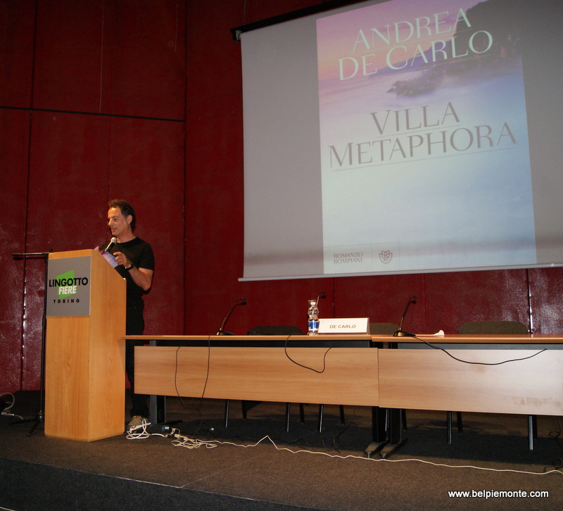 Andrea De Carlo al Salone del Libro, Torino