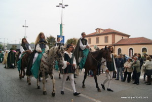 Sfilata il Palio degli Asini, Alba, Piemonte, Italia