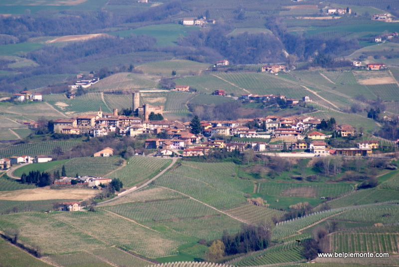 Krajobraz Langhe, Piemont, Włochy