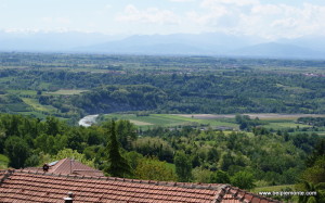 krajobraz Langhe - widok z Novello