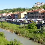 miasteczko Dogliani w Piemoncie, Włochy